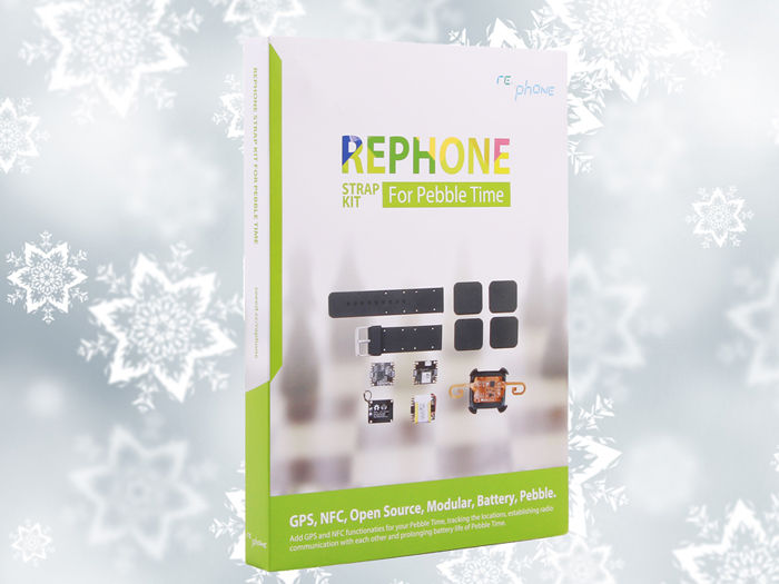 SeeedStudio RePhone Strap Kit for Pebble Time [SKU: 113060005]